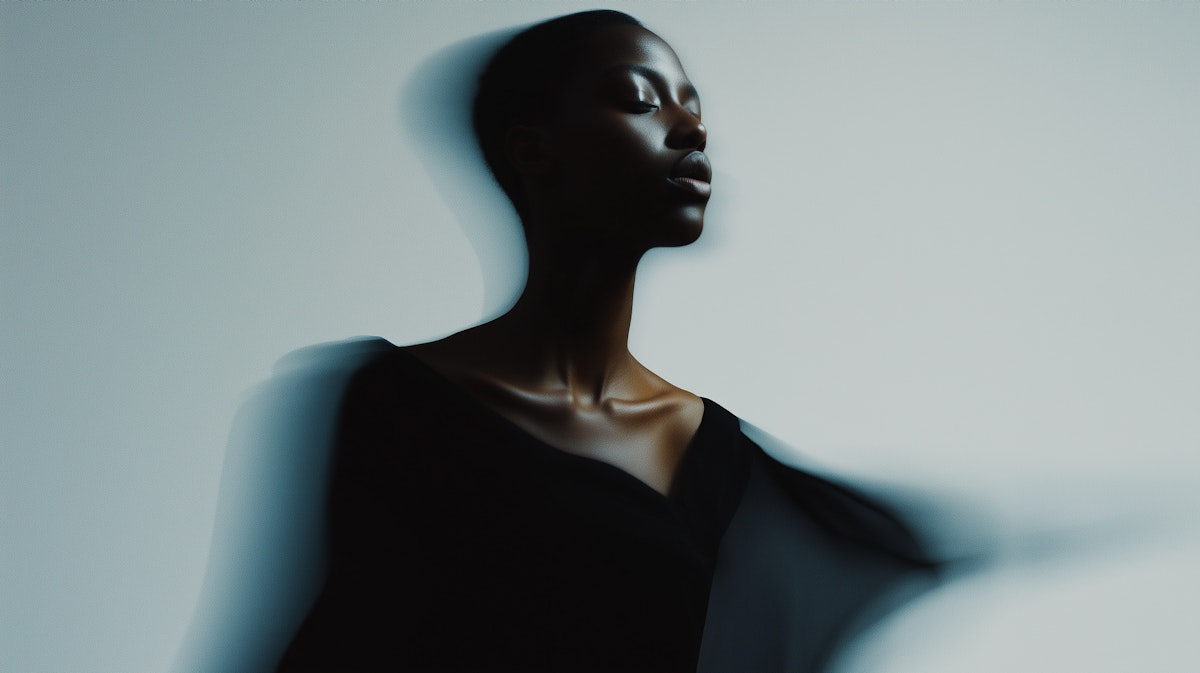 Woman Motion Blur